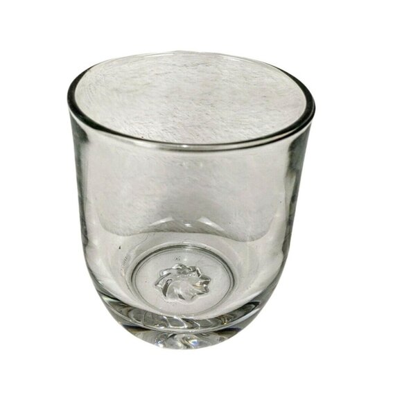 Glass Clear Candle Holder New 3 Inches High 62f - Picture 2 of 3